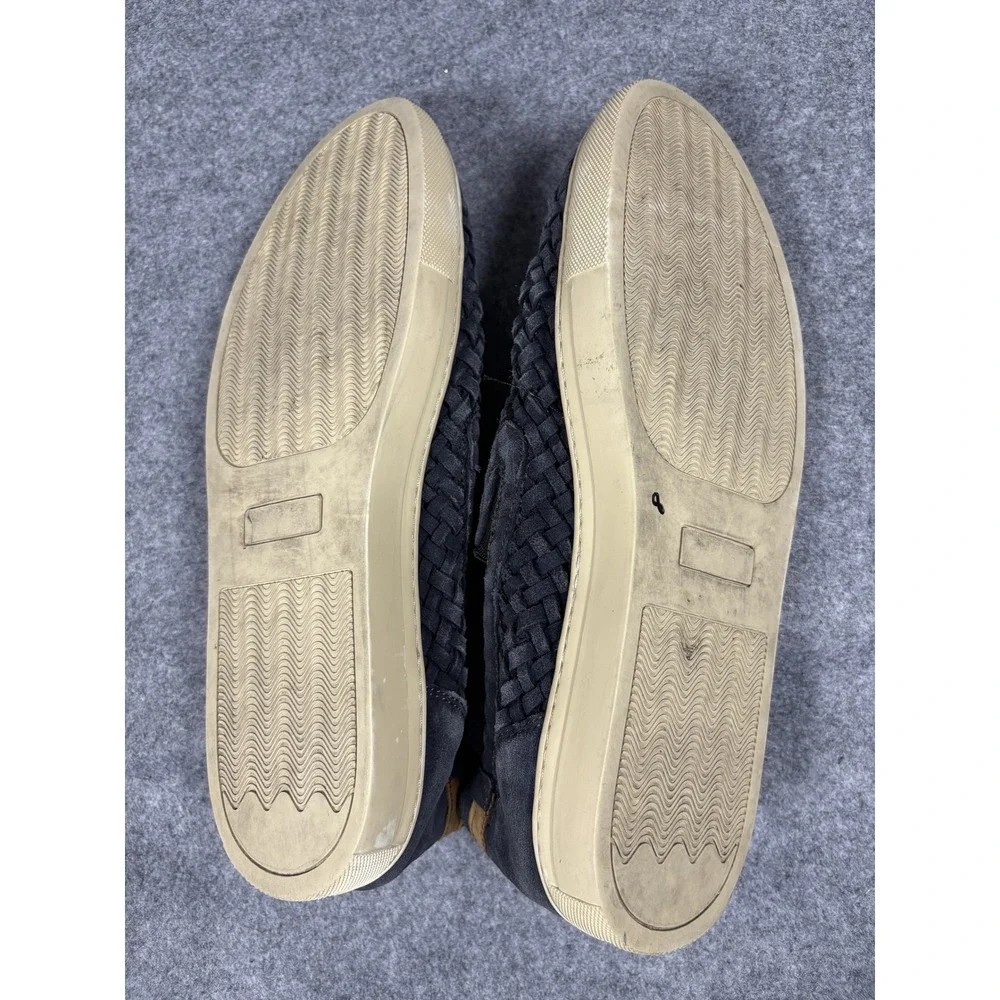 Donald J‎ Pliner Karter3-FL Slip On 11M Charcoal Woven Suede